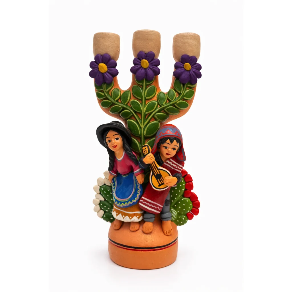 Candelabro Andino Floral