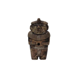 Figura Precolombina de Cerámica - Guardián Ancestral